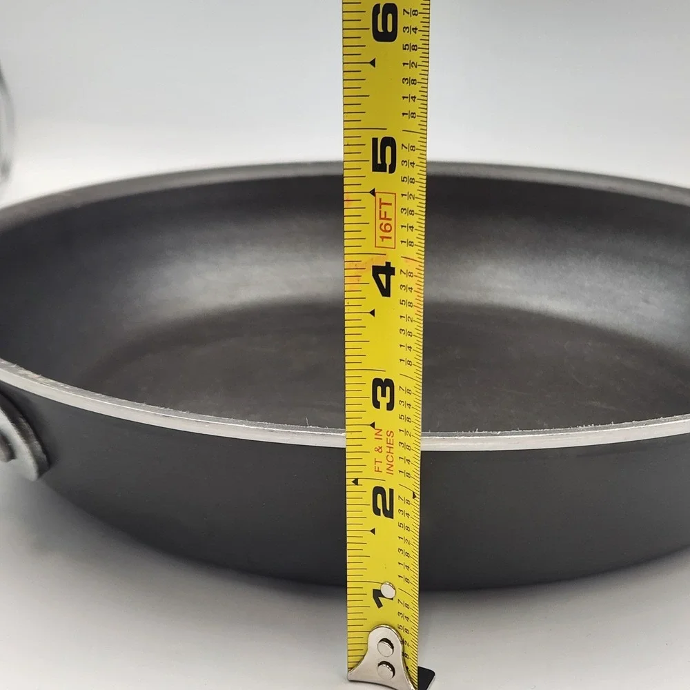 PRO-HG Cookware Fry Pan 12.5 Inch Commercial Grade Nonstick Heavy Gauge USA Made